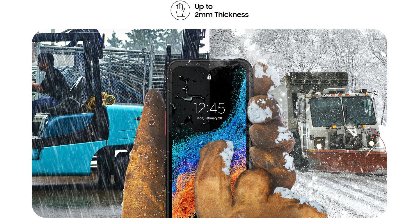 Samsung Galaxy Rugged Series features